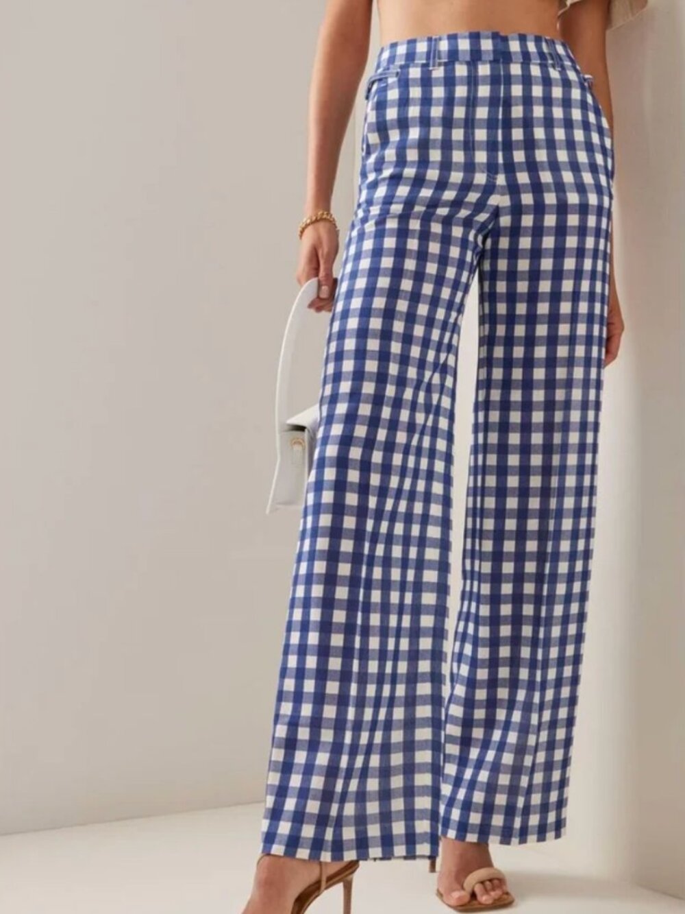 Jacquemus Marino Plaid Pants. Size 38.